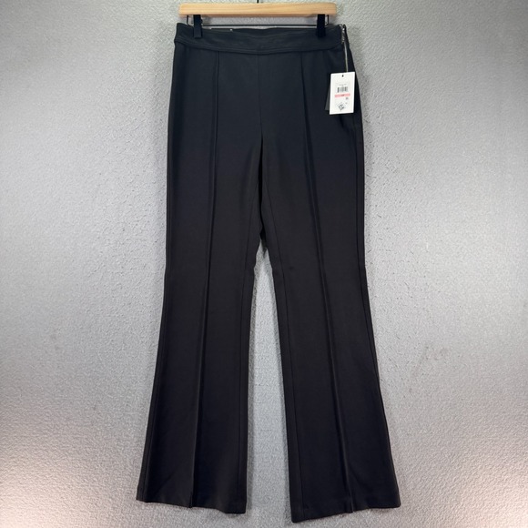 DKNY Flare Pants Classic Bootcut Pants Womens 10P Black Bootcut Slim Leg - Picture 1 of 16